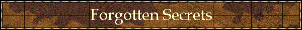 Forgotten Secrets